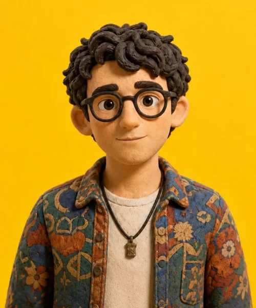 Clay figure